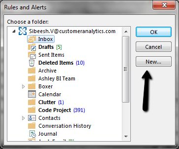 Move Mails from Inbox To Other Folder